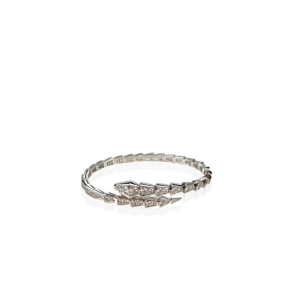 Bracelet Bvlgari Serpenti Vipère Or Blanc