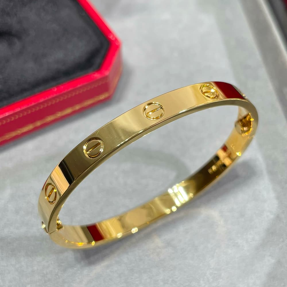 Bracelet Cartier LOVE finition brossée