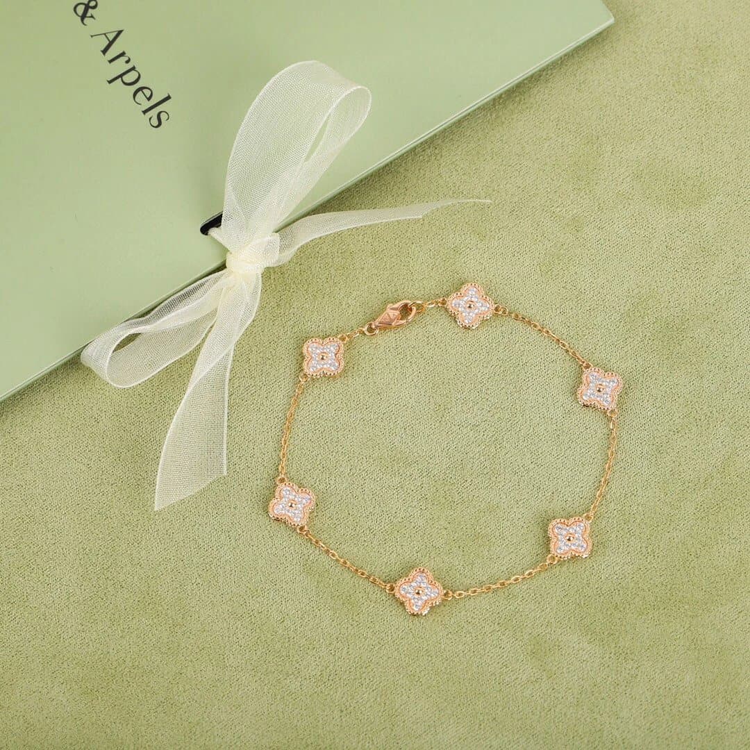 Van Cleef&Arpels VCA alhambra Bracelet mini diamant Bijoux