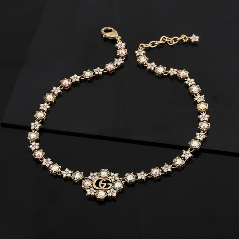 Collier Gucci en diamants de couleur