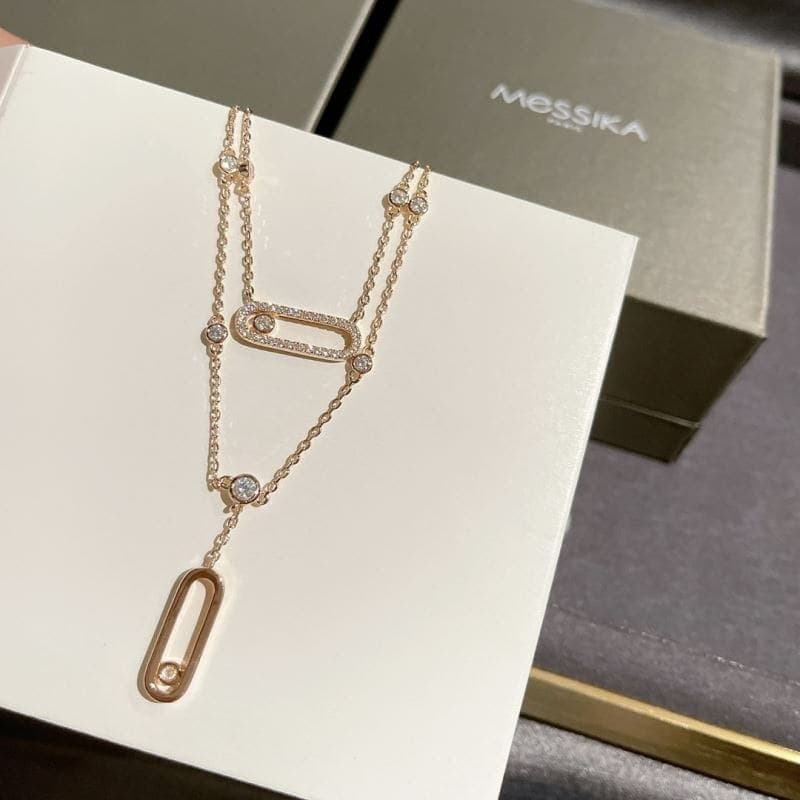 Colliers Messika sertis de diamants
