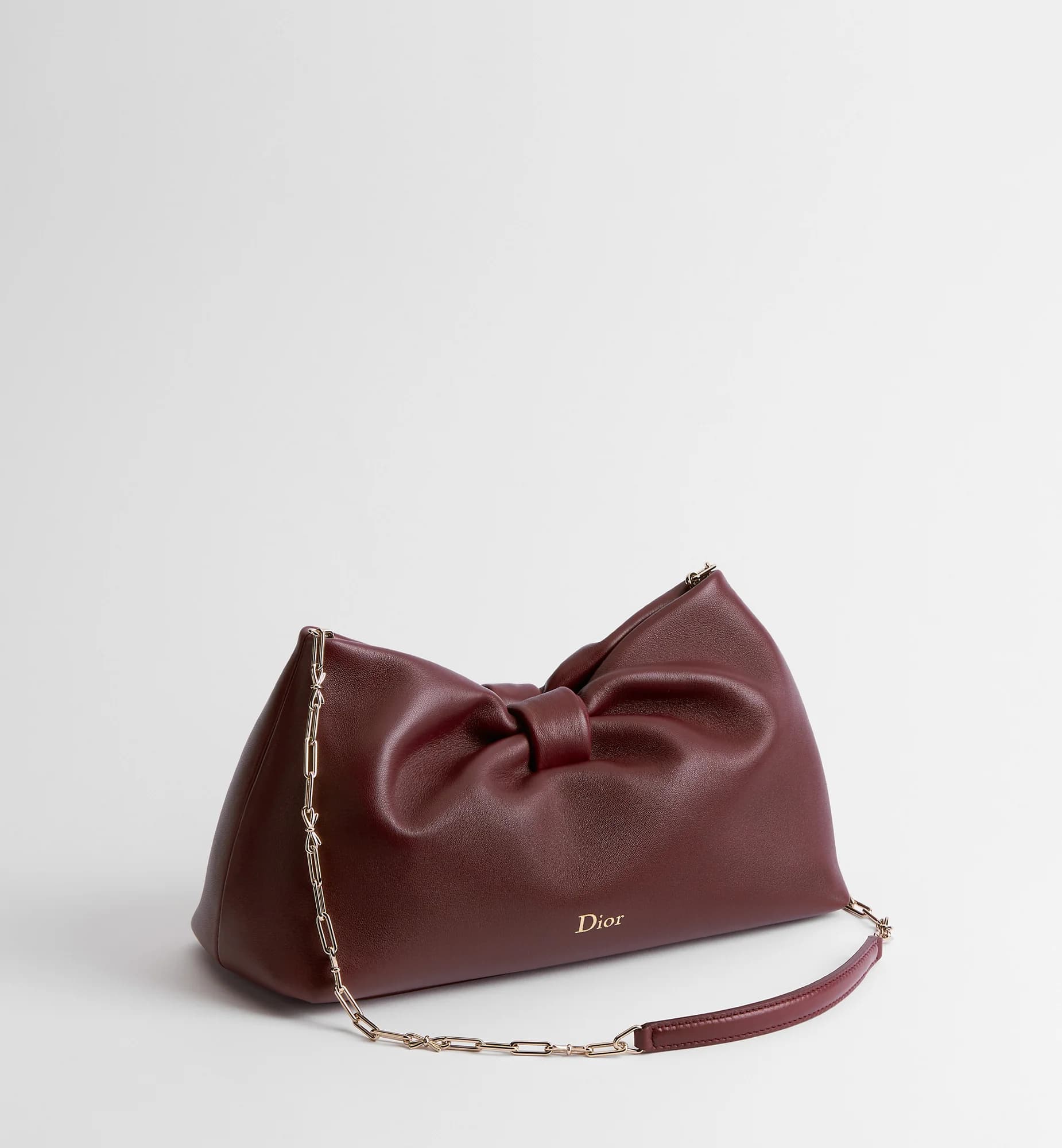 Sac Dior Bow Medium Dior Or
