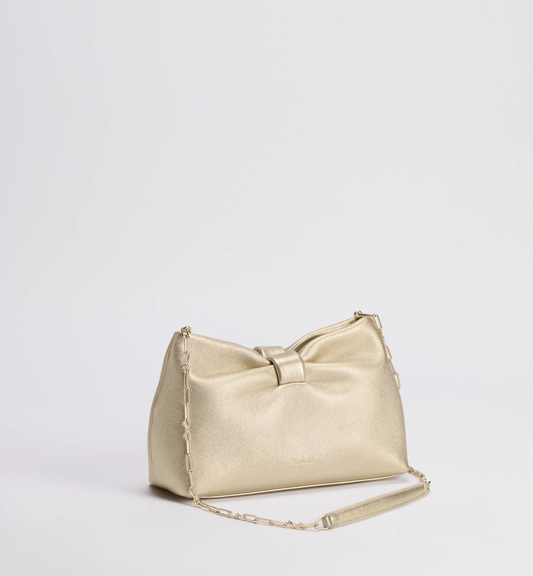 Sac Dior Bow Small Dior Or