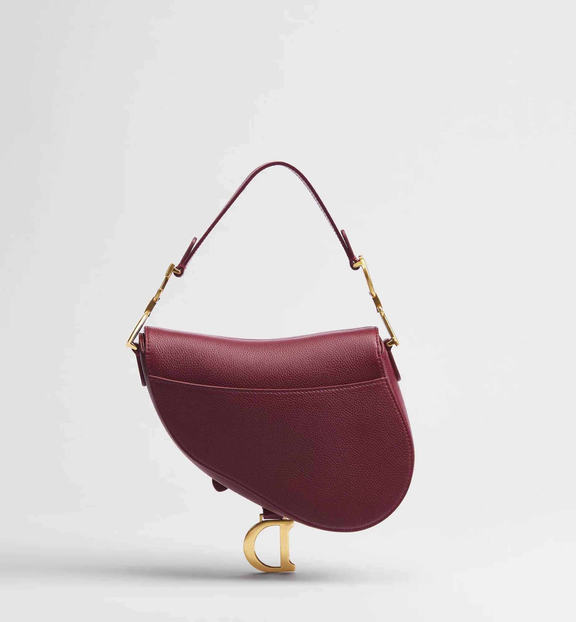 Sac Saddle Small à bandoulière Dior Or