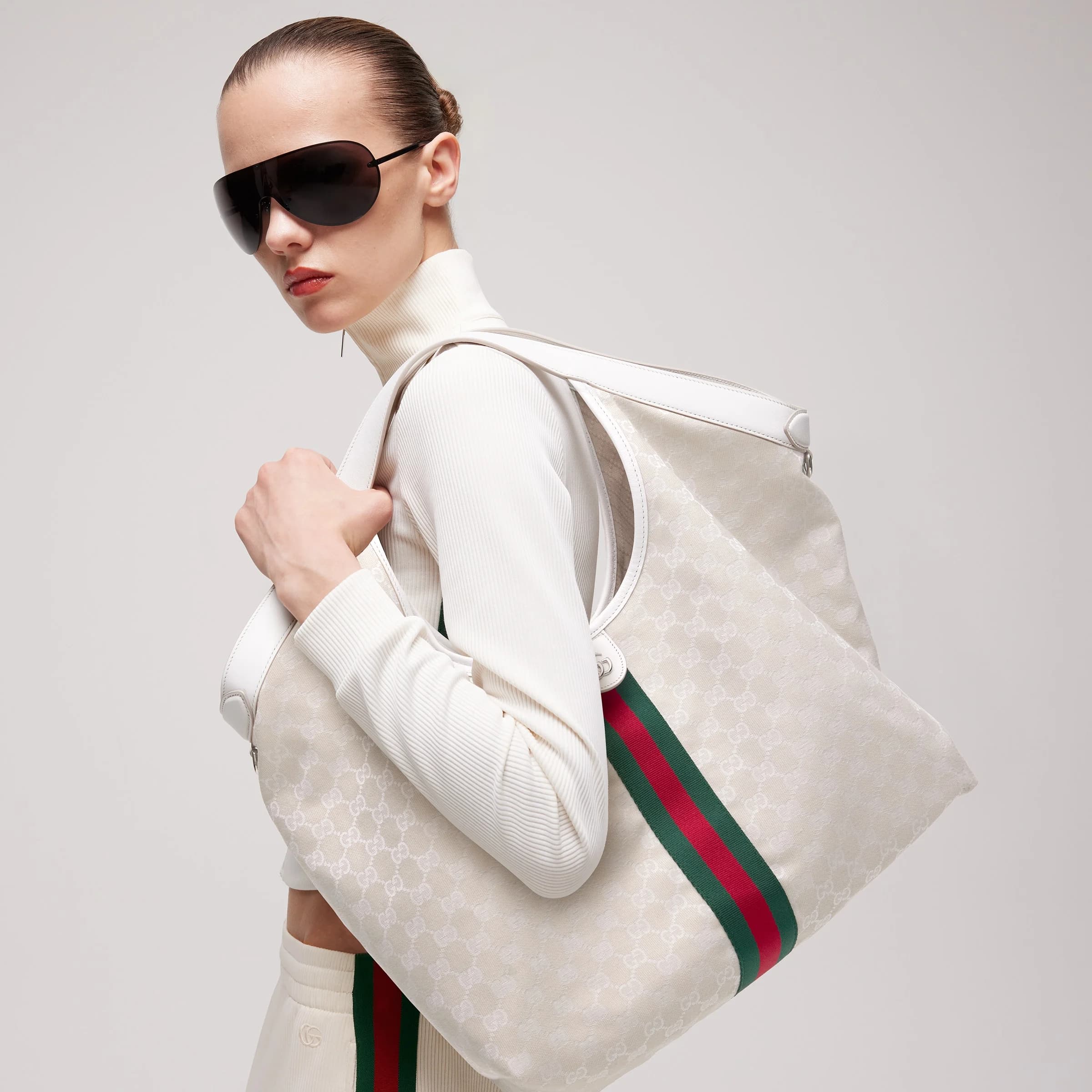 Cabas Gucci Giglio grand format