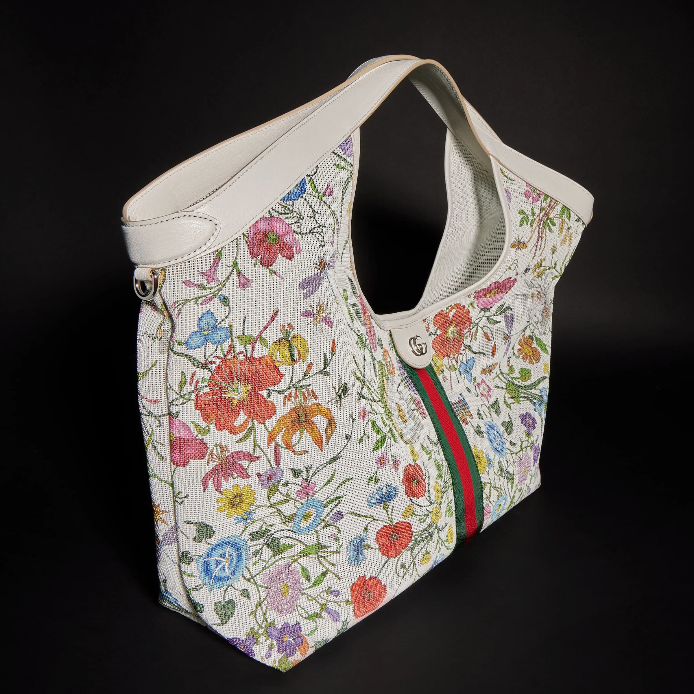 Cabas Gucci Giglio grand format è motif Flora