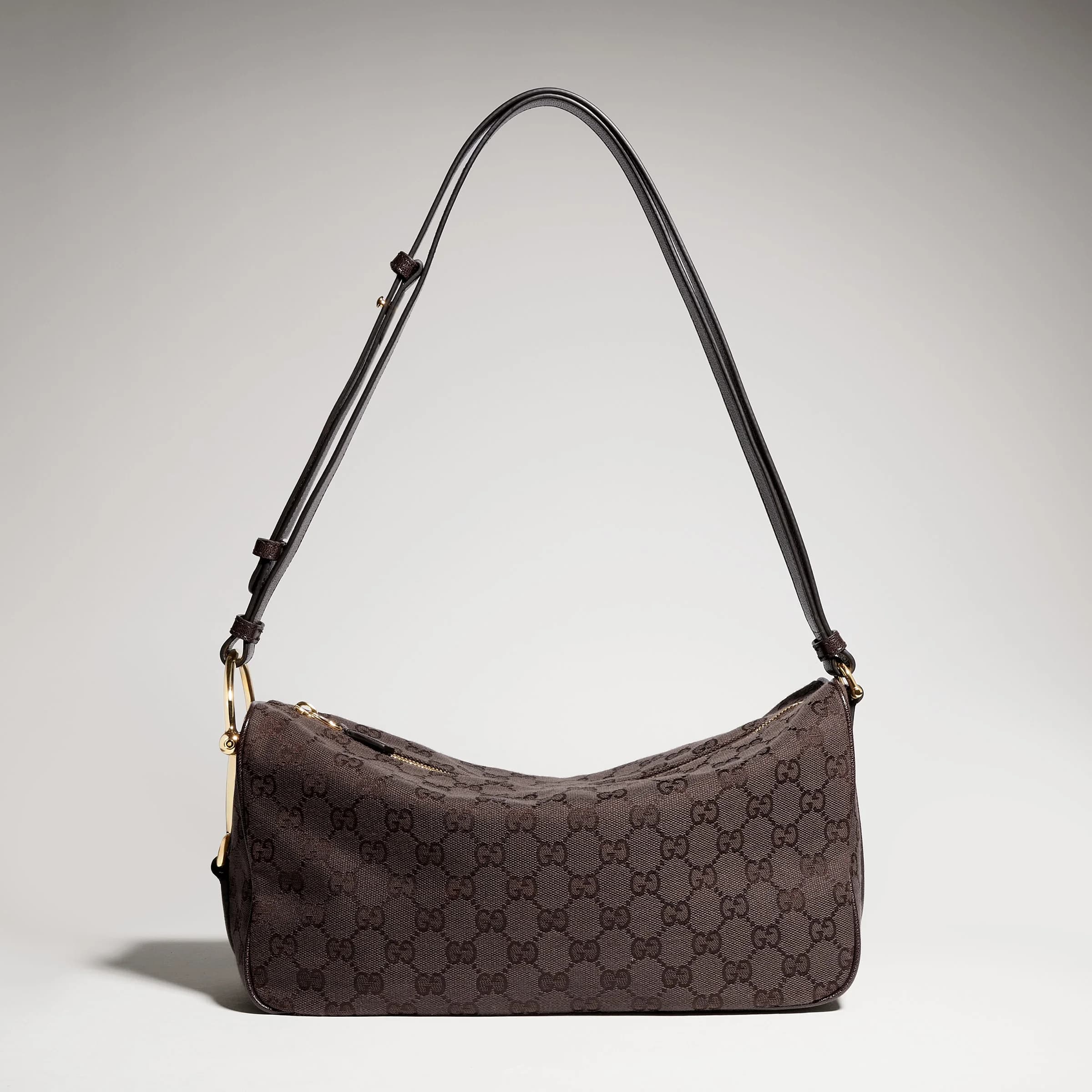 Sac à épaule Gucci Half Horsebit moyen format
