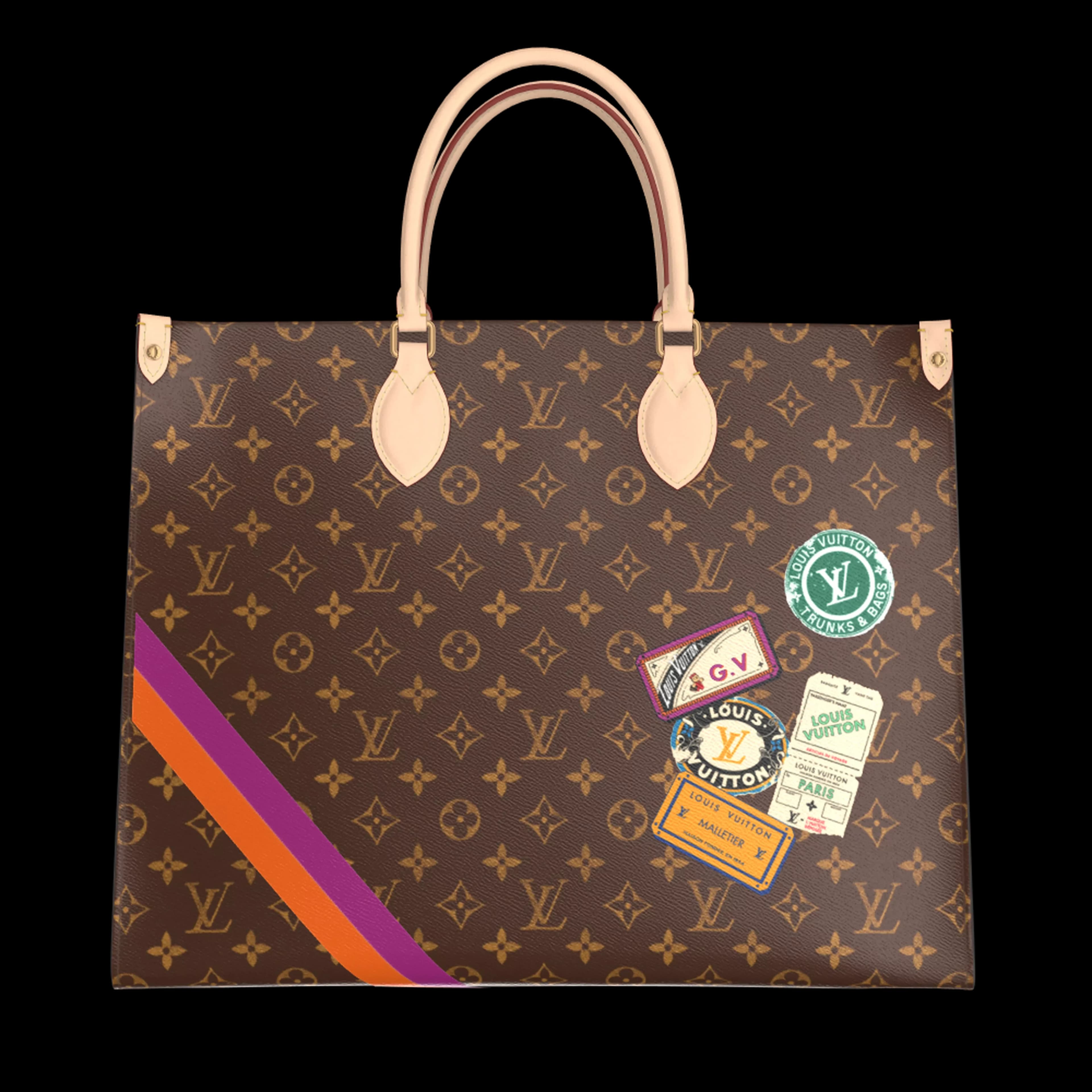 Cabas OnTheGo GM Mon Monogram