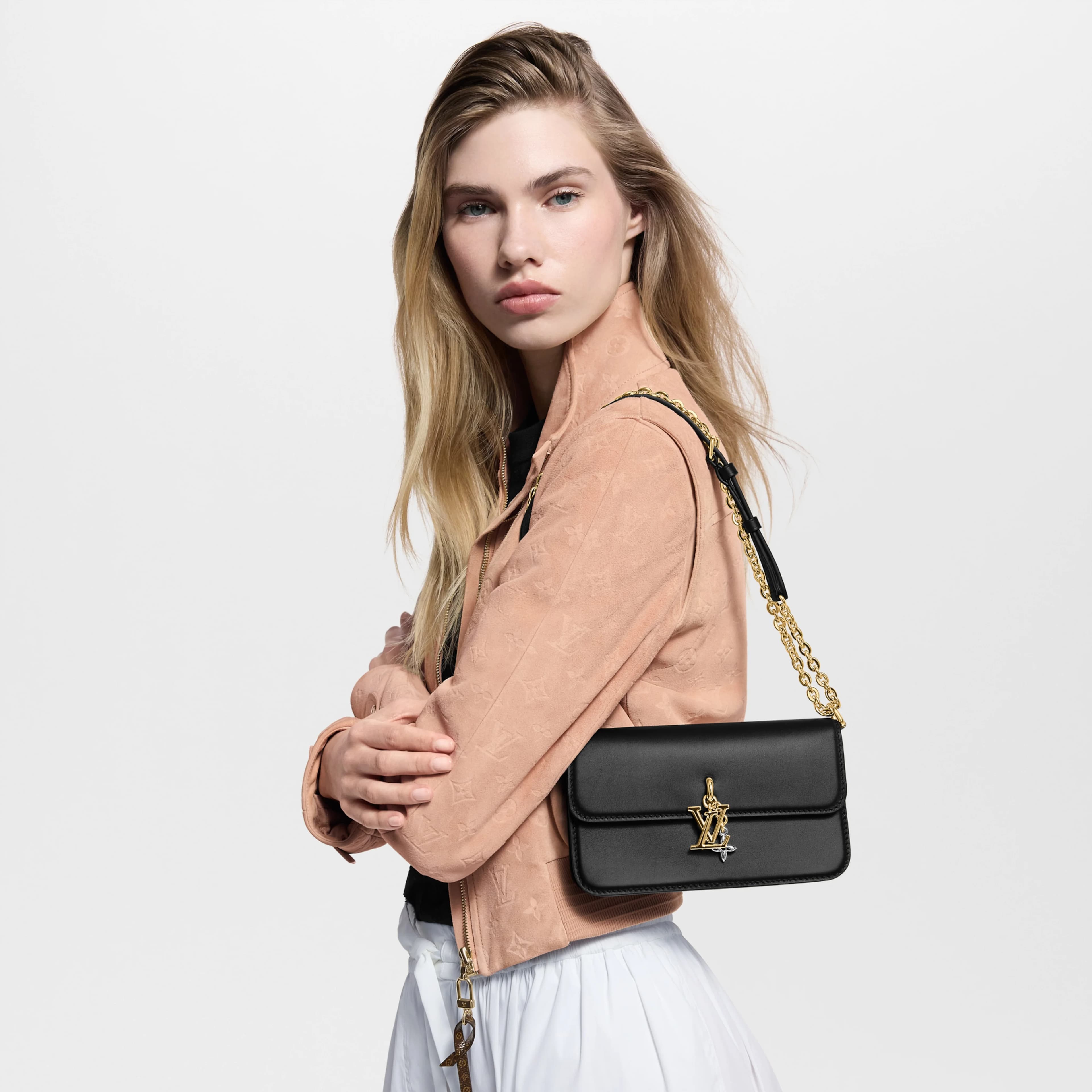 Portefeuille chaîne LV Bloom
