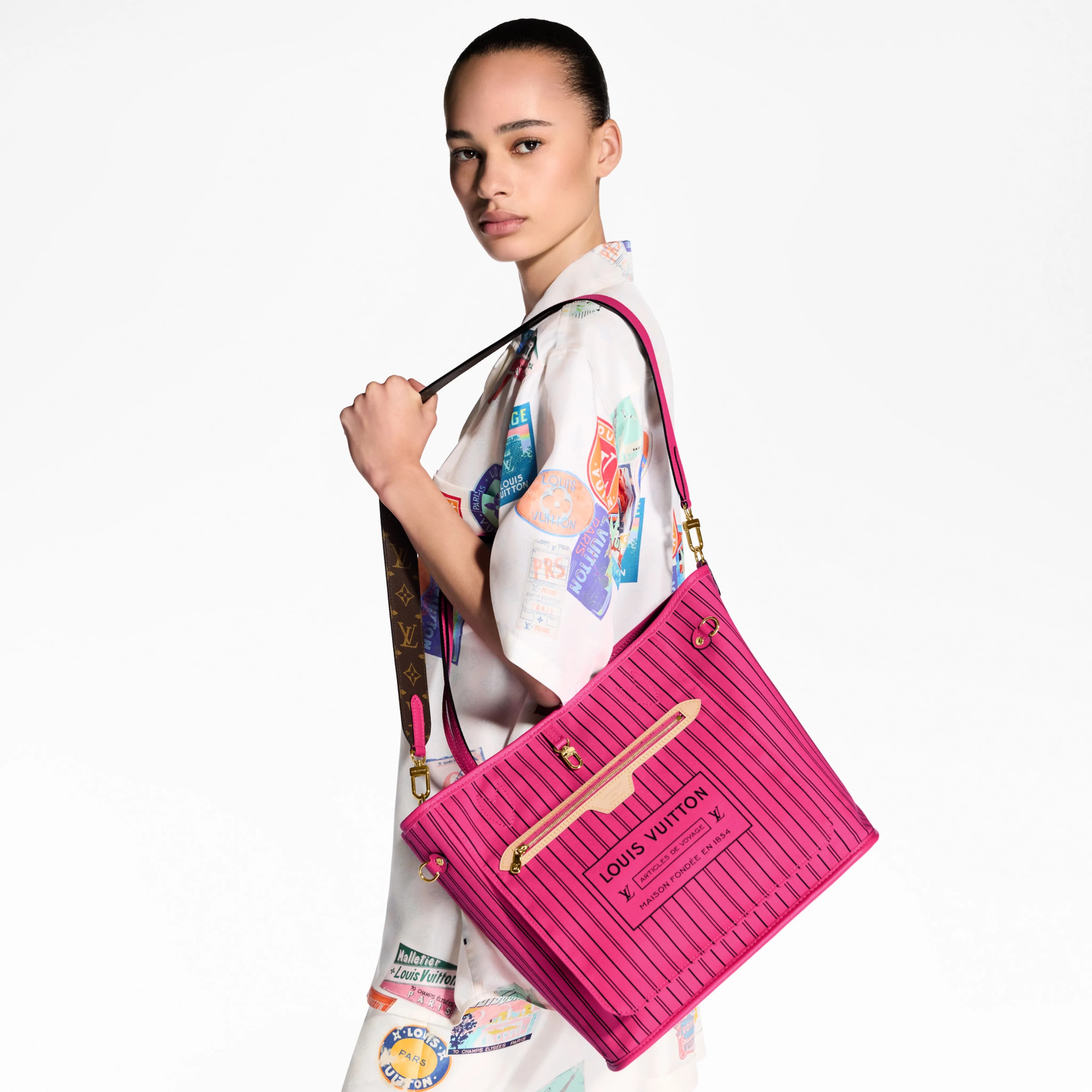 Sac Neverfull Bandoulière Inside Out MM