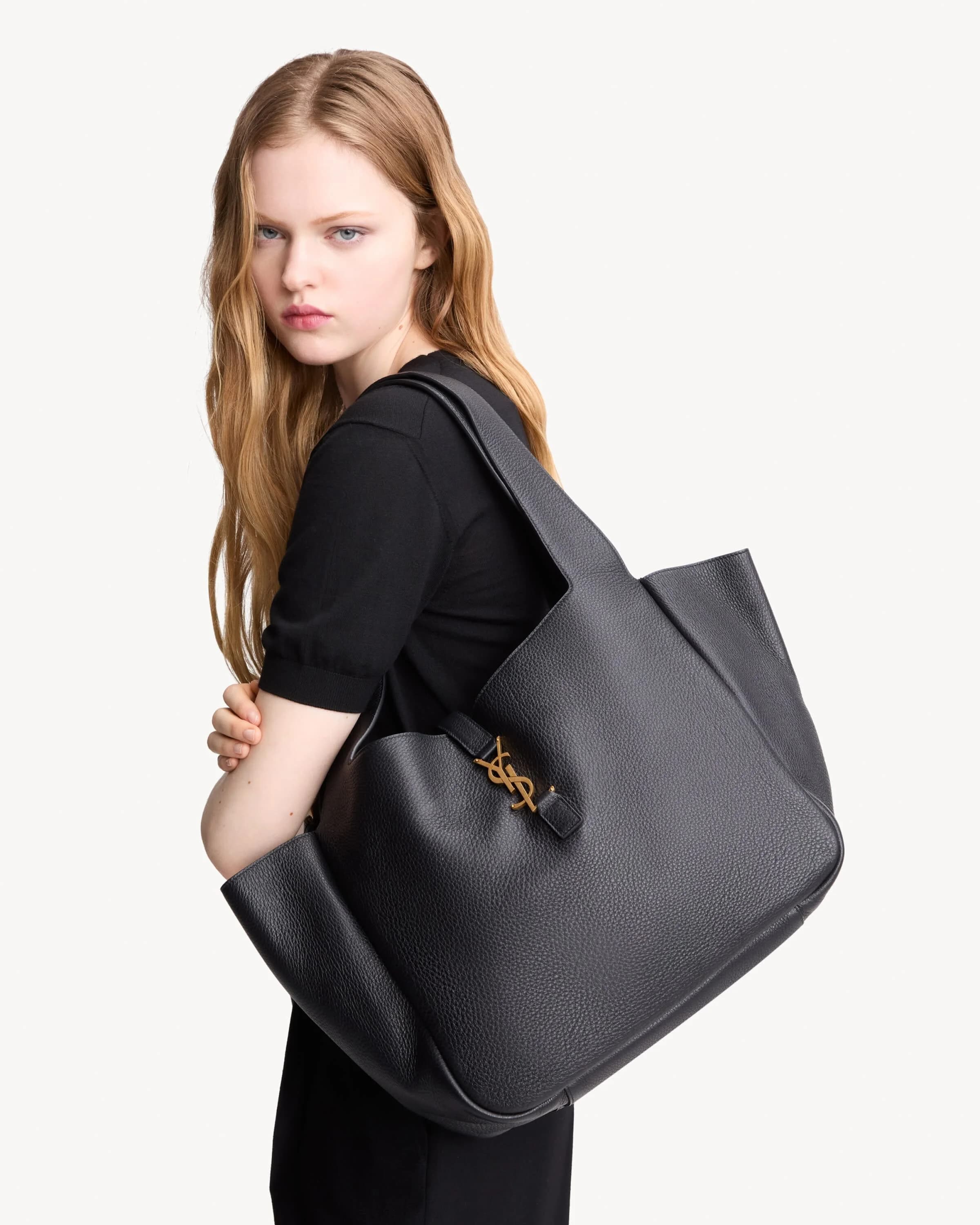 LE 5 À 7 BEA EN CUIR GRAINÉ