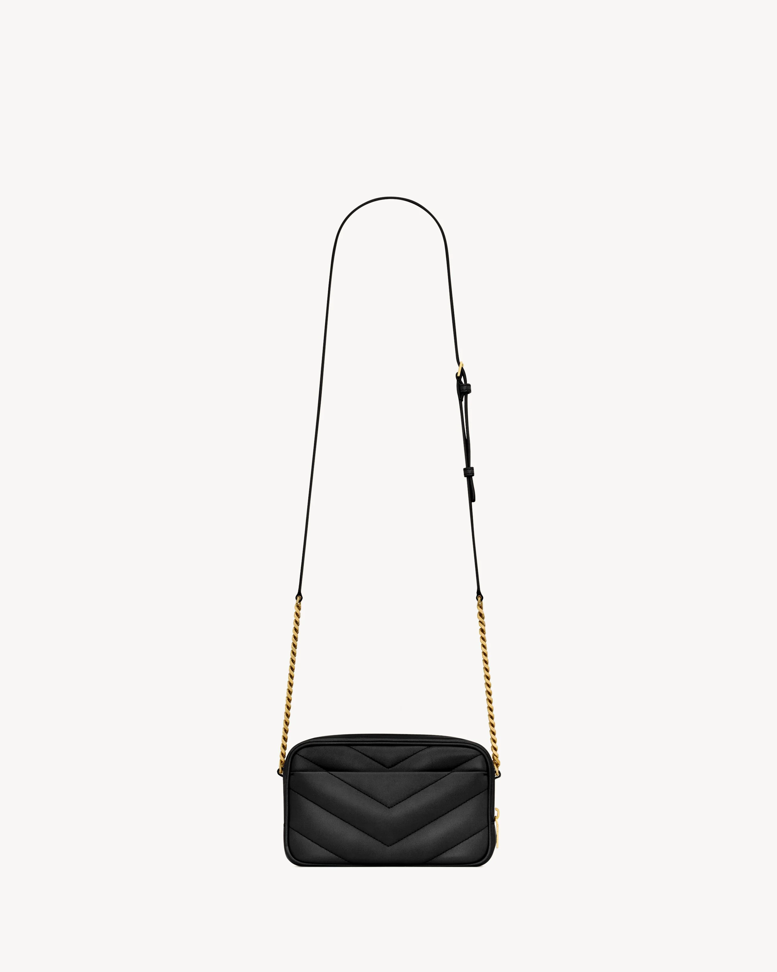 LOULOU MINI SAC CAMÉRA EN CUIR D’AGNEAU