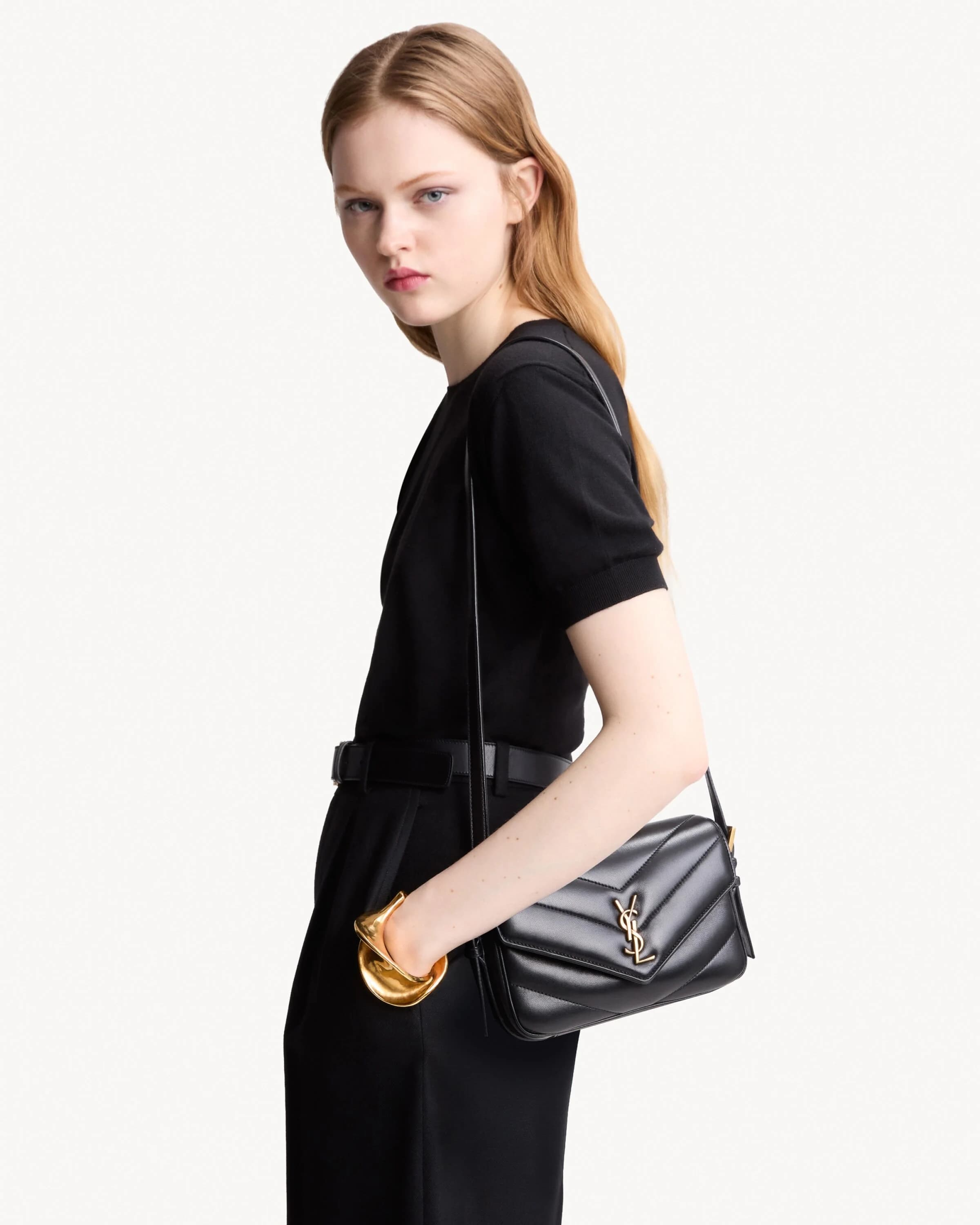 LOULOU TOY CROSSBODY EN CUIR MATELASSÉ