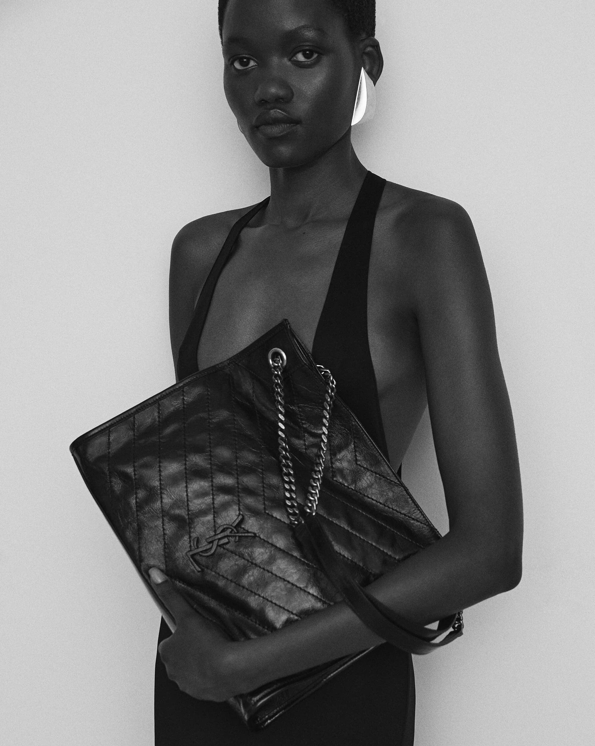 NIKI SHOPPING EN CUIR VINTAGE — vue 1
