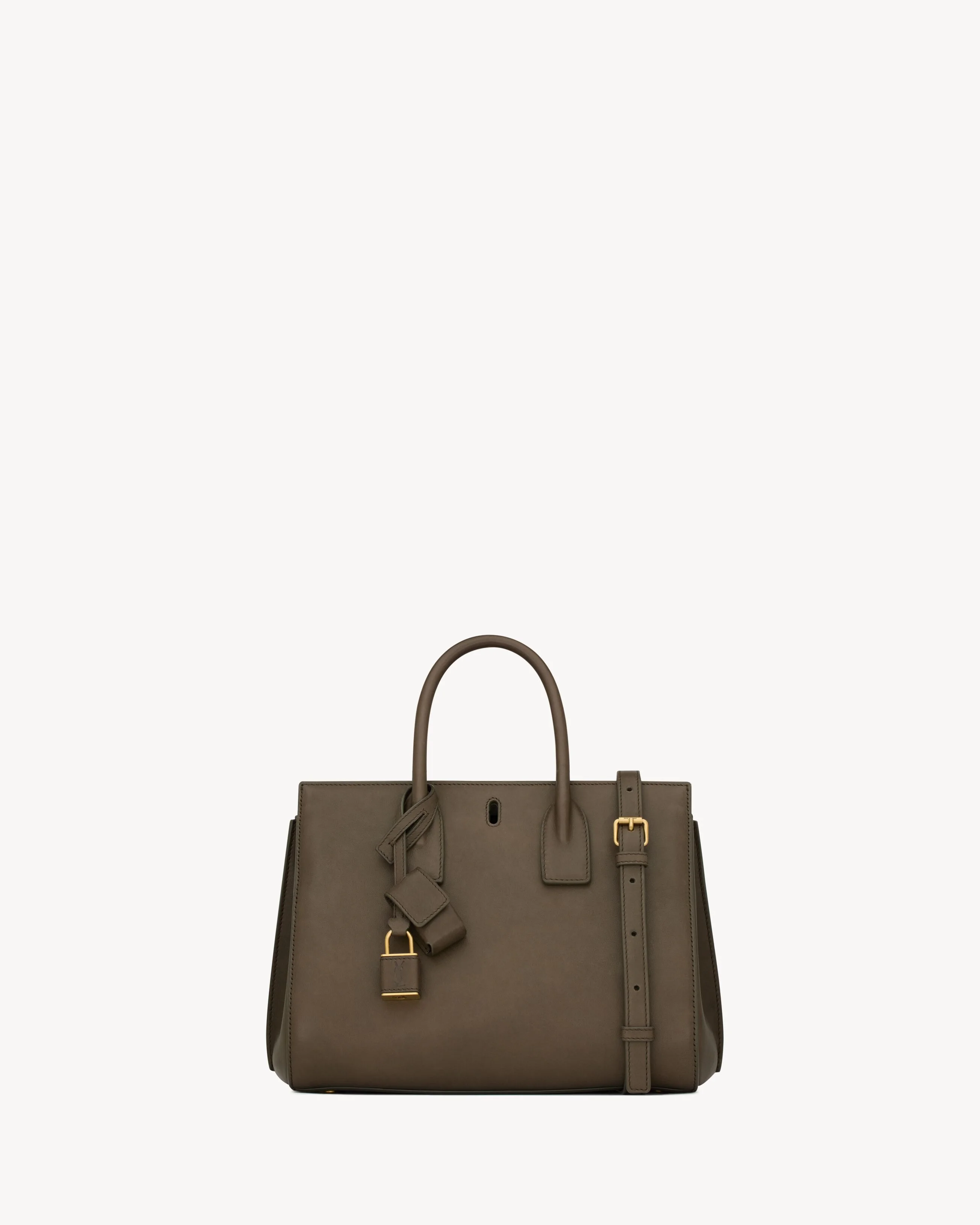 SAC DE JOUR EN CUIR LISSE - SMALL