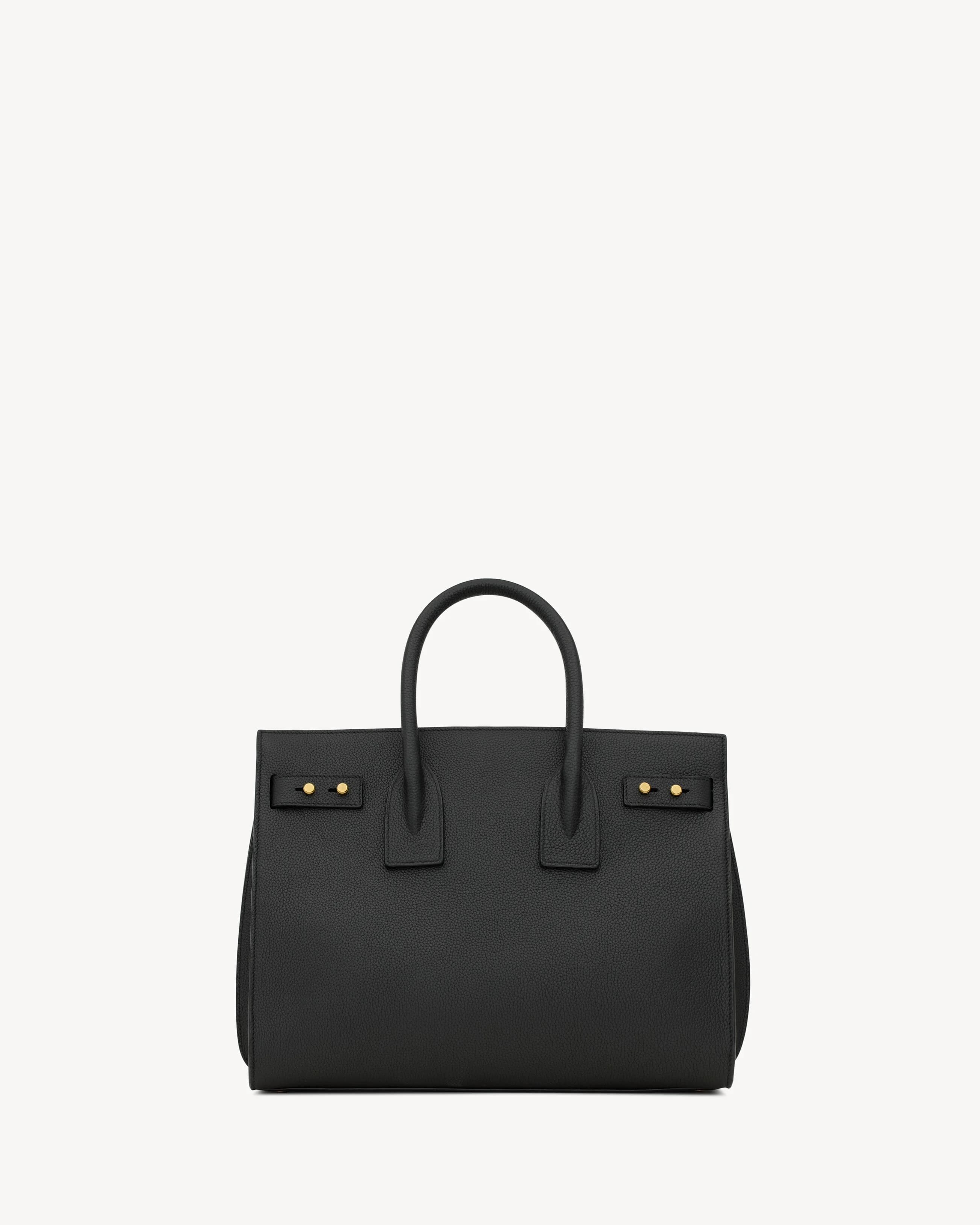 SAC DE JOUR SOUPLE EN CUIR GRAINÉ - SMALL