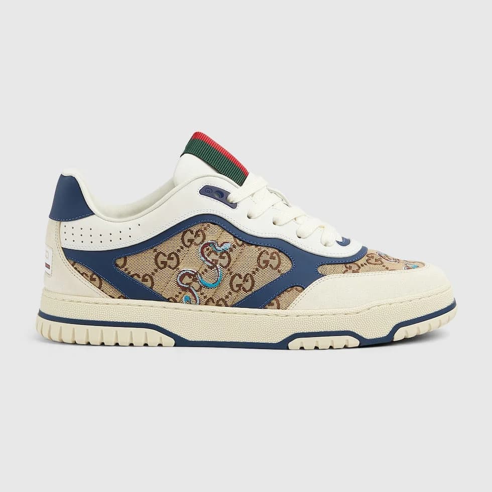 BASKETS GUCCI RE-WEB POUR HOMME - #1 — vue 1