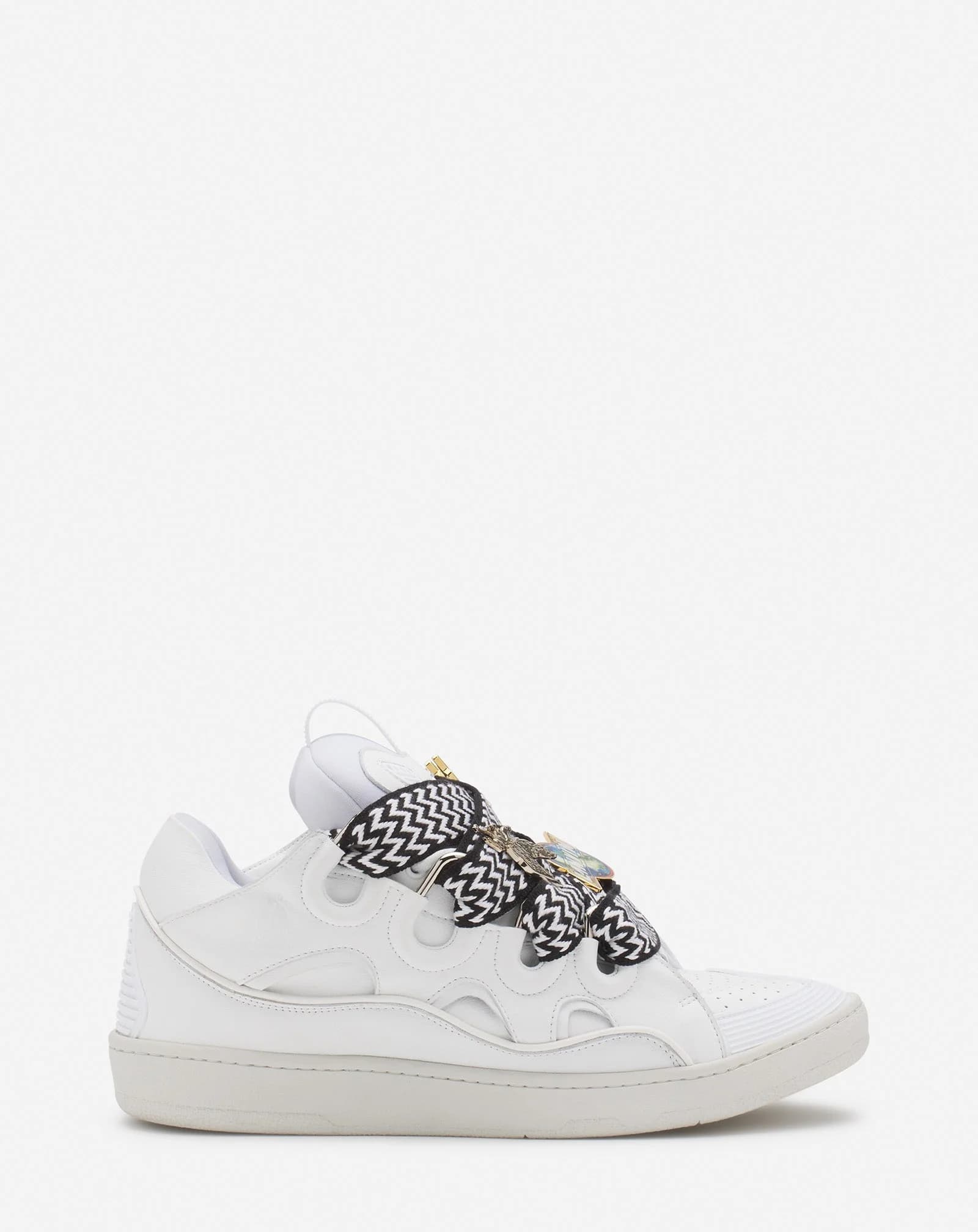 LANVIN x FUTURE CURB 3.0 WHITE/BLACK — vue 1