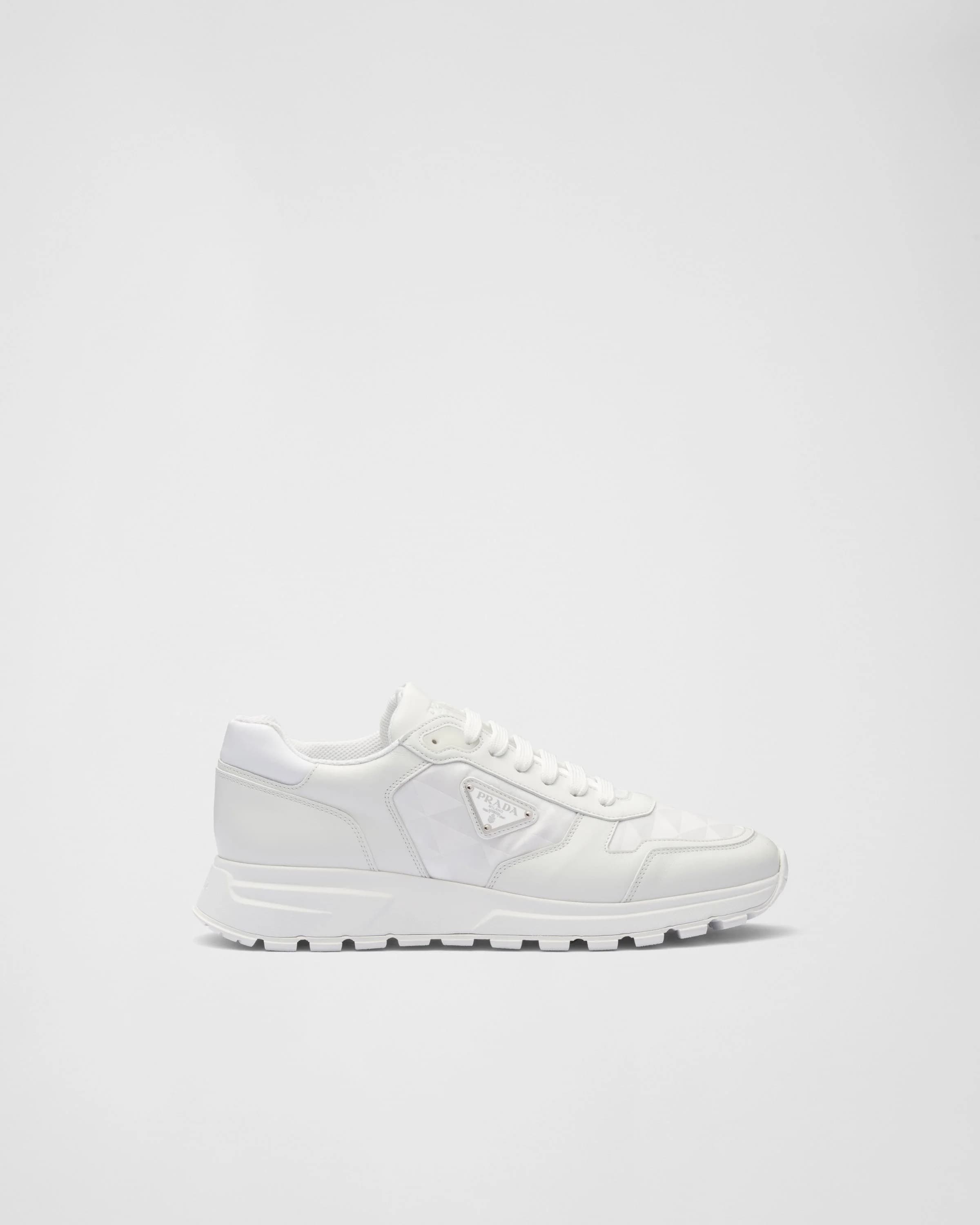 Basket Prada Blanc