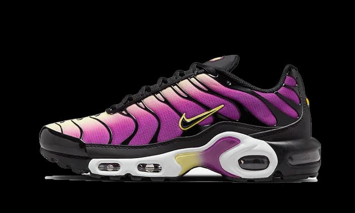 Nike® Air Max Plus Fuschia Pale Yellow — vue 1