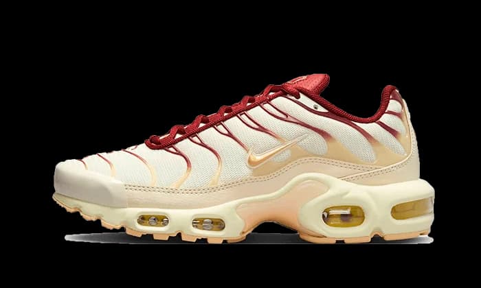 Nike® Air Max Plus Sail Team Red — vue 1
