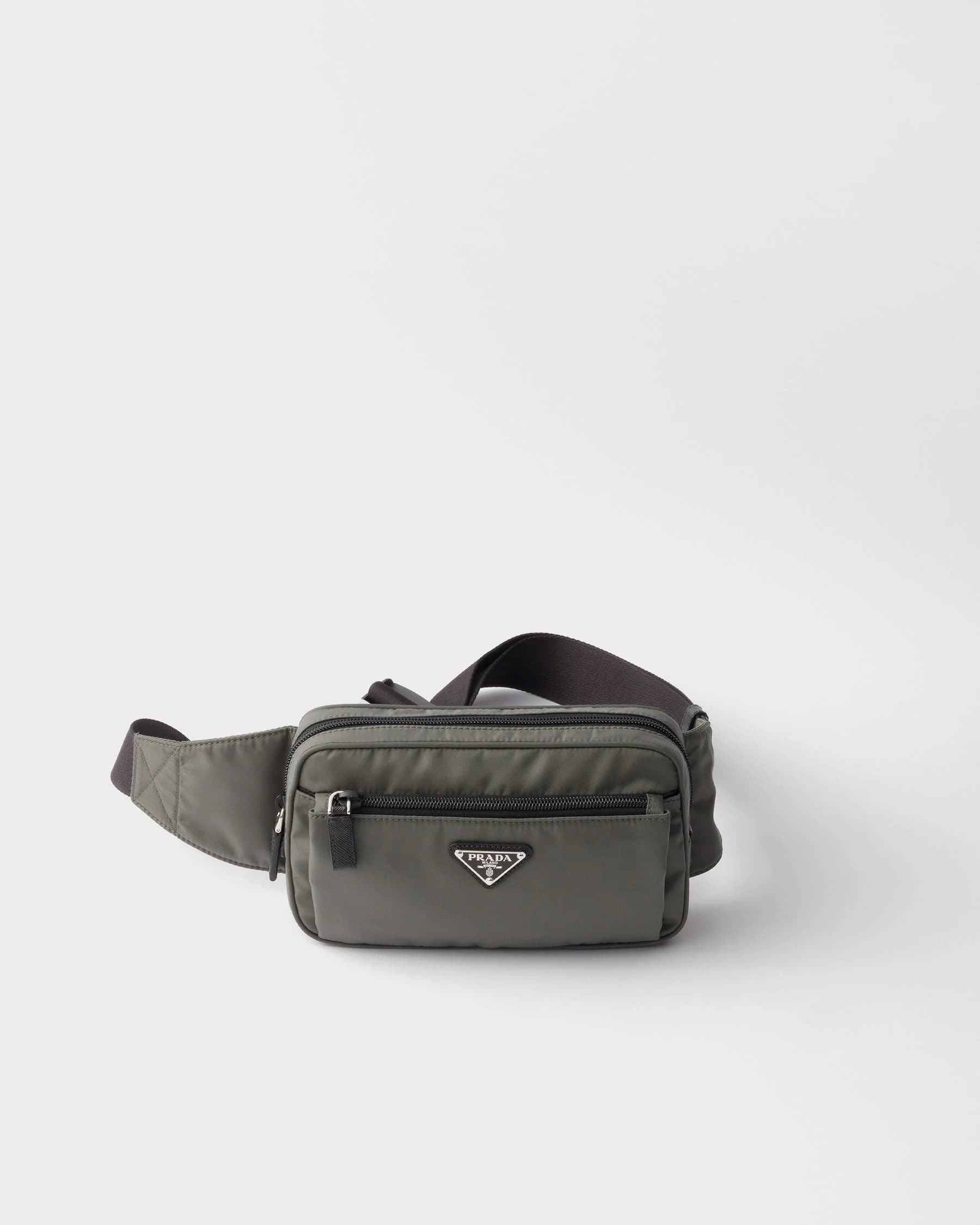 Sac banane en Re-Nylon et cuir Saffiano - #1