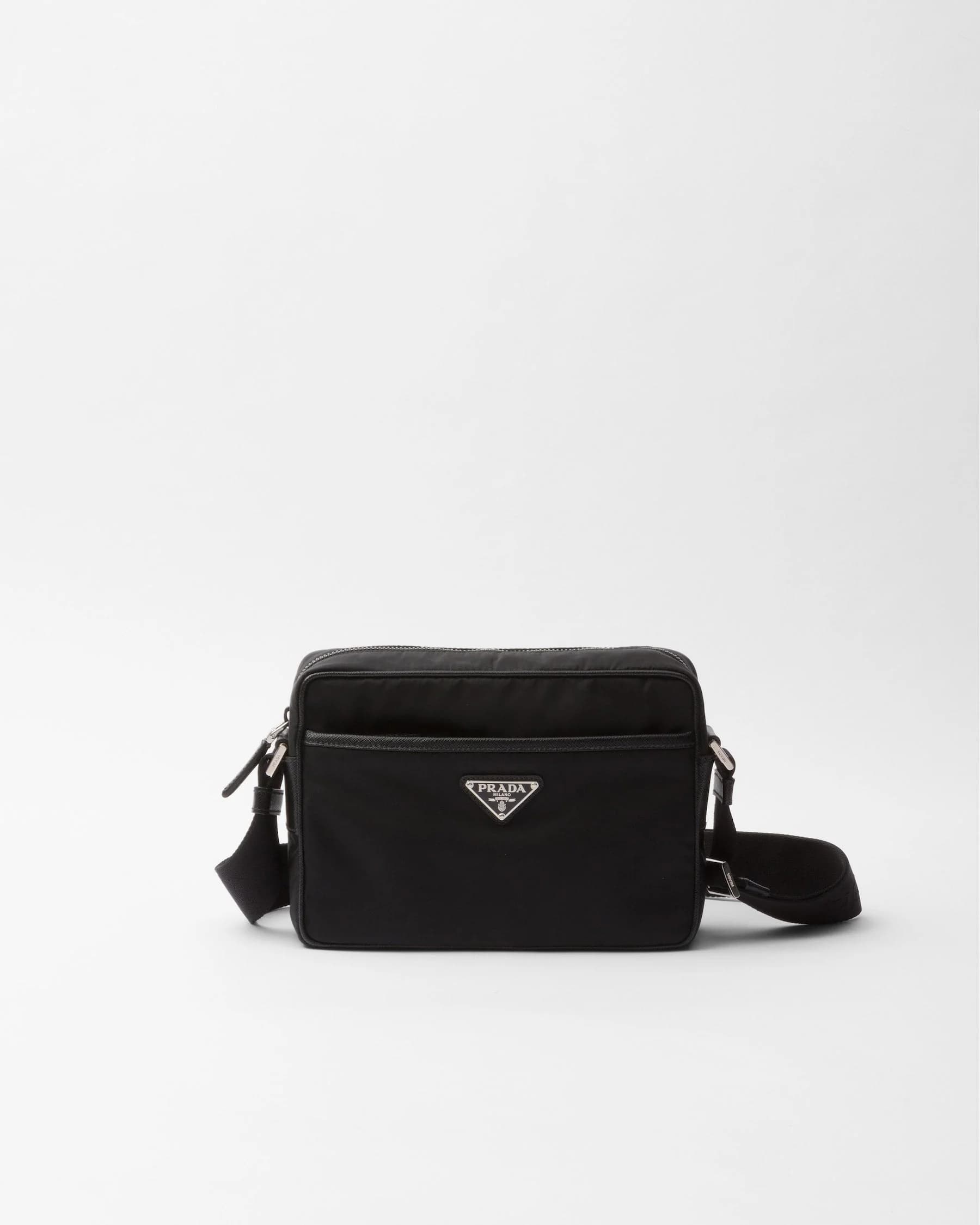Sac porté épaule en Re-Nylon et Saffiano - #1
