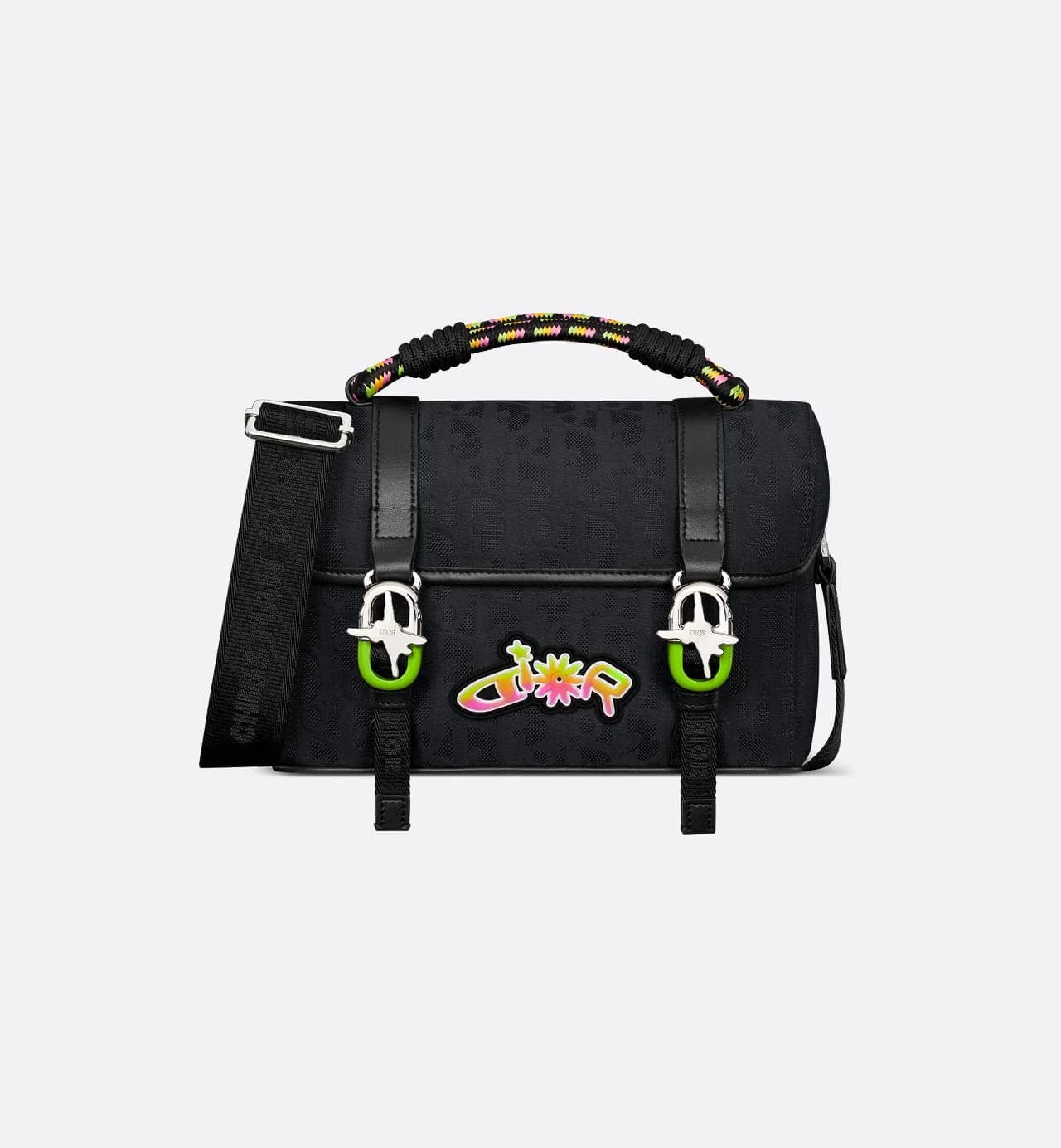 Sac Messenger à rabat Dior Hit The Road DIOR AND LEWIS HAMILTON — vue 1
