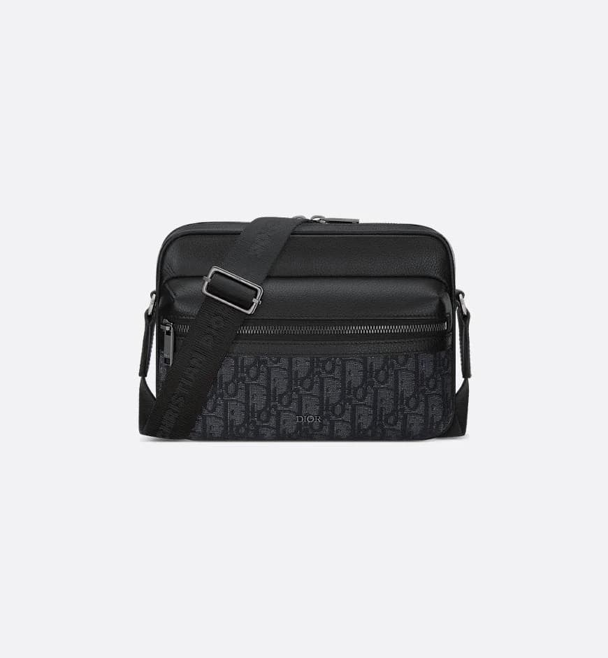 Sac Messenger zippé Rider 2.0 Noir — vue 1