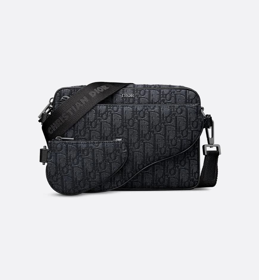Triple Pouch Saddle Noir — vue 1
