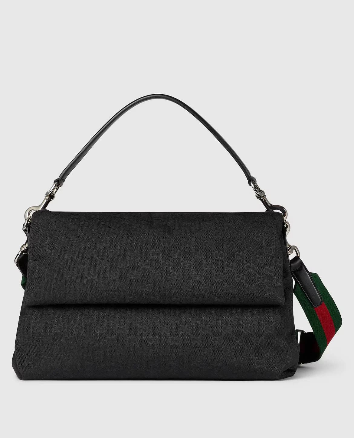 Sac à bandoulière en toile GG grand format - #1 — vue 1