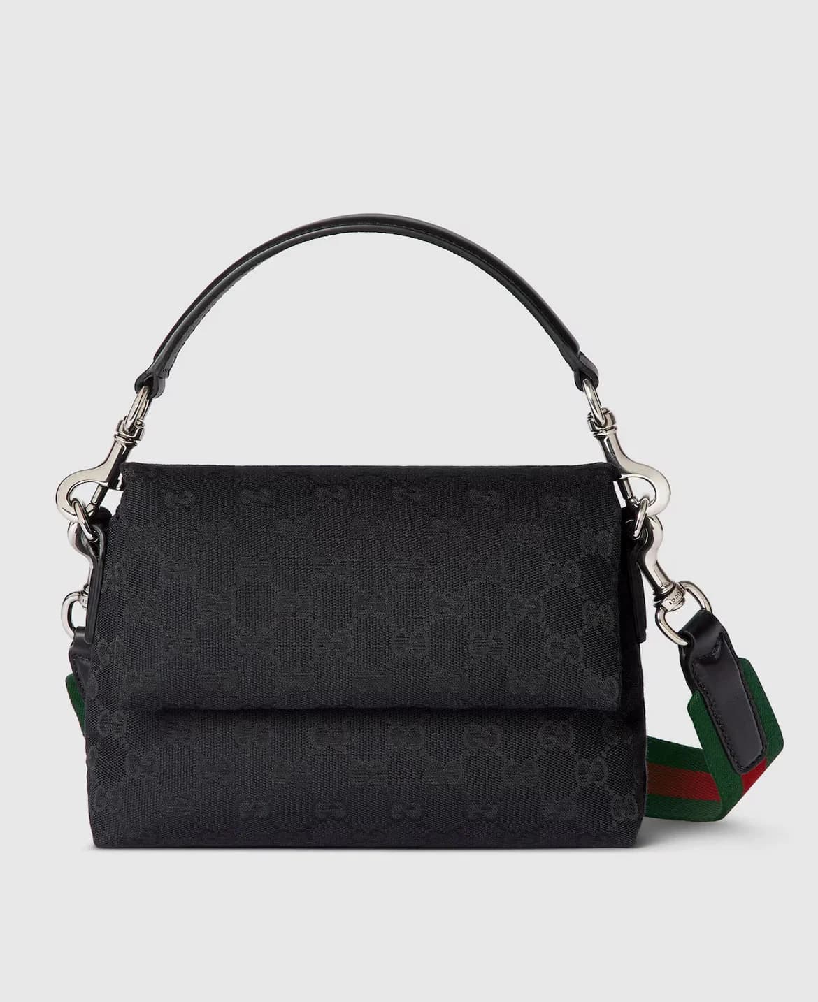 Sac à bandoulière en toile GG petit format - #1
