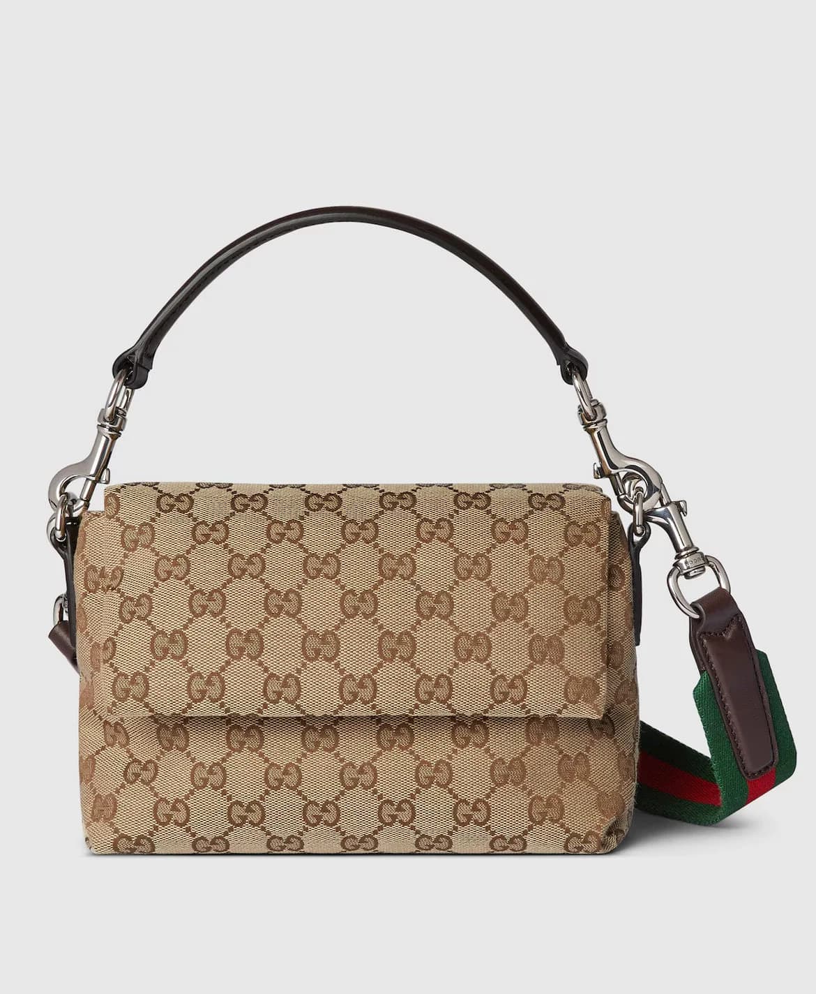 Sac à bandoulière en toile GG petit format - #2 — vue 1