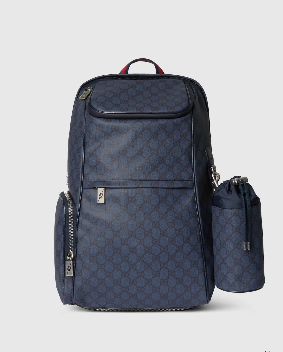 Sac à dos avec détail bande Web moyen format — vue 1