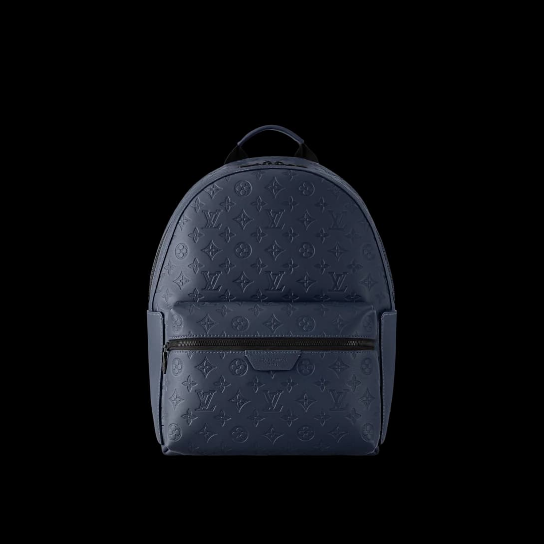 Sac à dos Discovery PM Monogram Shadow Bleu — vue 1