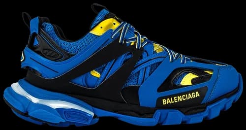 Balenciaga Track LED Sneaker 'Blue Yellow' — vue 1