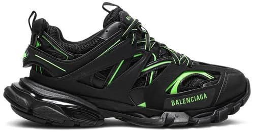 Balenciaga Track Sneaker 'Black Green' — vue 1