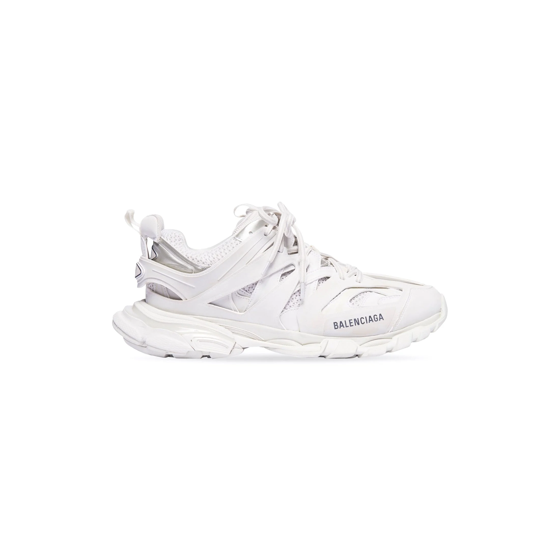 SNEAKER TRACK EN BLANC — vue 1