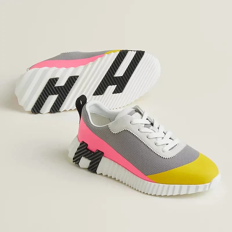 Hermès Bouncing multicolore jaune — vue 1