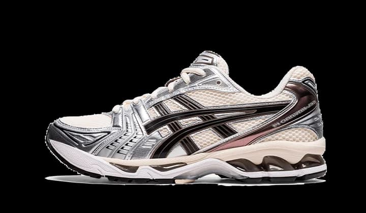 Asics® Gel-Kayano 14 Cream Black Metallic Plum — vue 1
