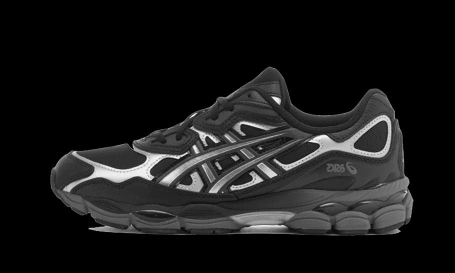Asics® Gel-NYC Black Graphite Grey — vue 1