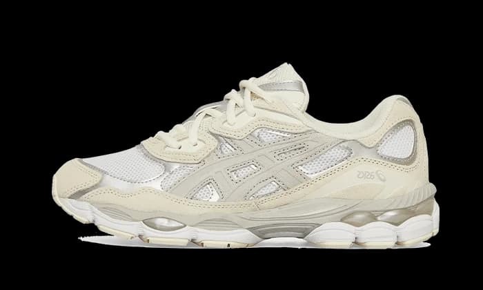 Asics® Gel-NYC White Oyster Grey — vue 1