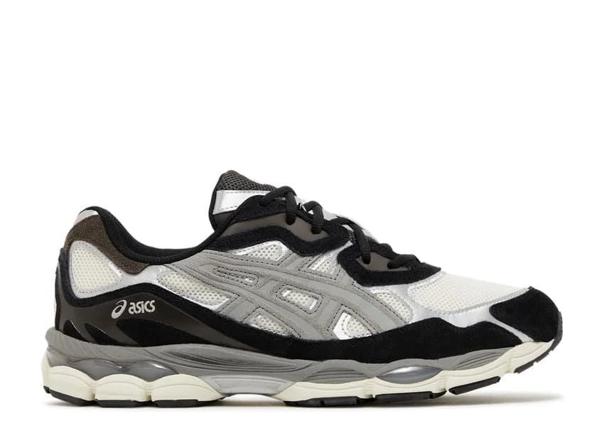 Asics Gel-NYC Black Ivory Grey — vue 1