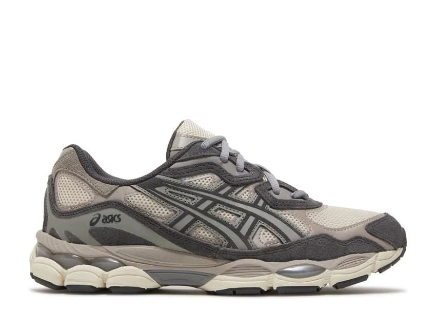 Asics Gel-NYC Oatmeal Obsidian Grey — vue 1