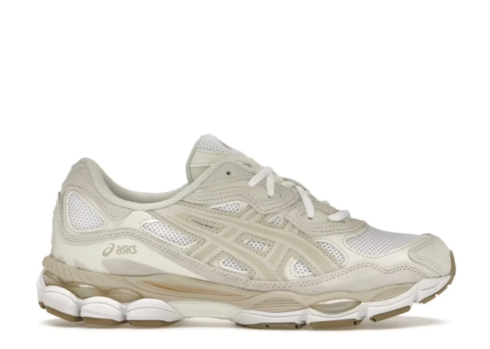 Asics Gel-NYC White Feather Grey — vue 1