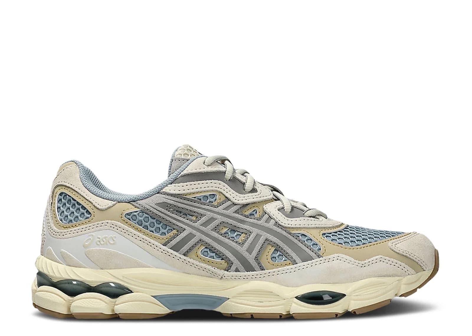 Asics Gel-NYC Dolphin Oyster Grey — vue 1