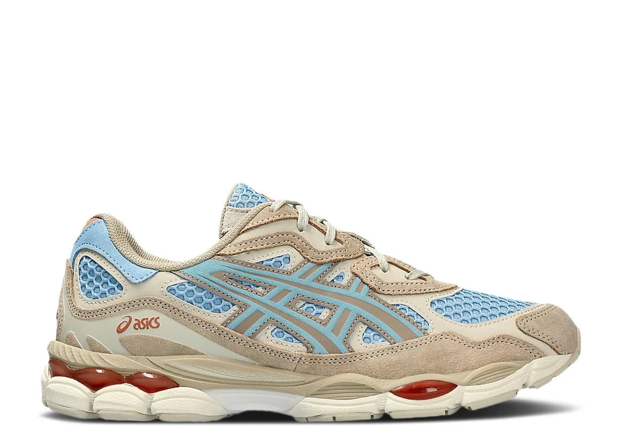 Asics Gel-NYC Harbor Blue Wood Crepe — vue 1
