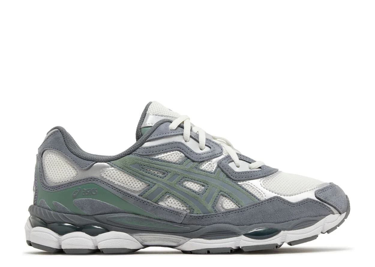 Asics Gel-NYC Cream Steel Grey — vue 1