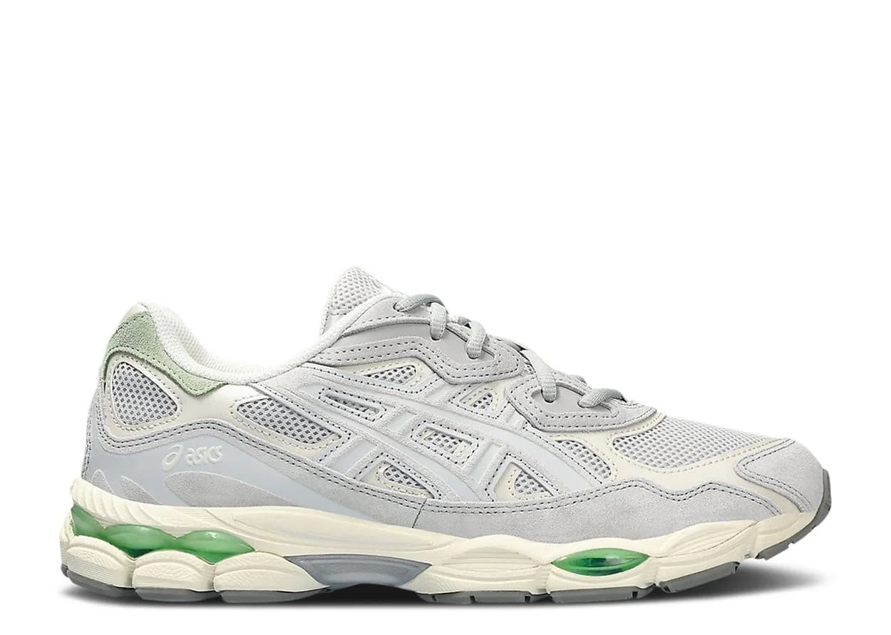 Asics Gel-NYC Cloud Grey Green — vue 1
