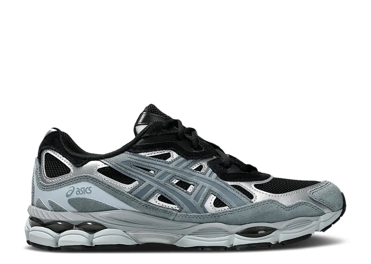 Asics Gel-NYC Black Fjord Grey — vue 1